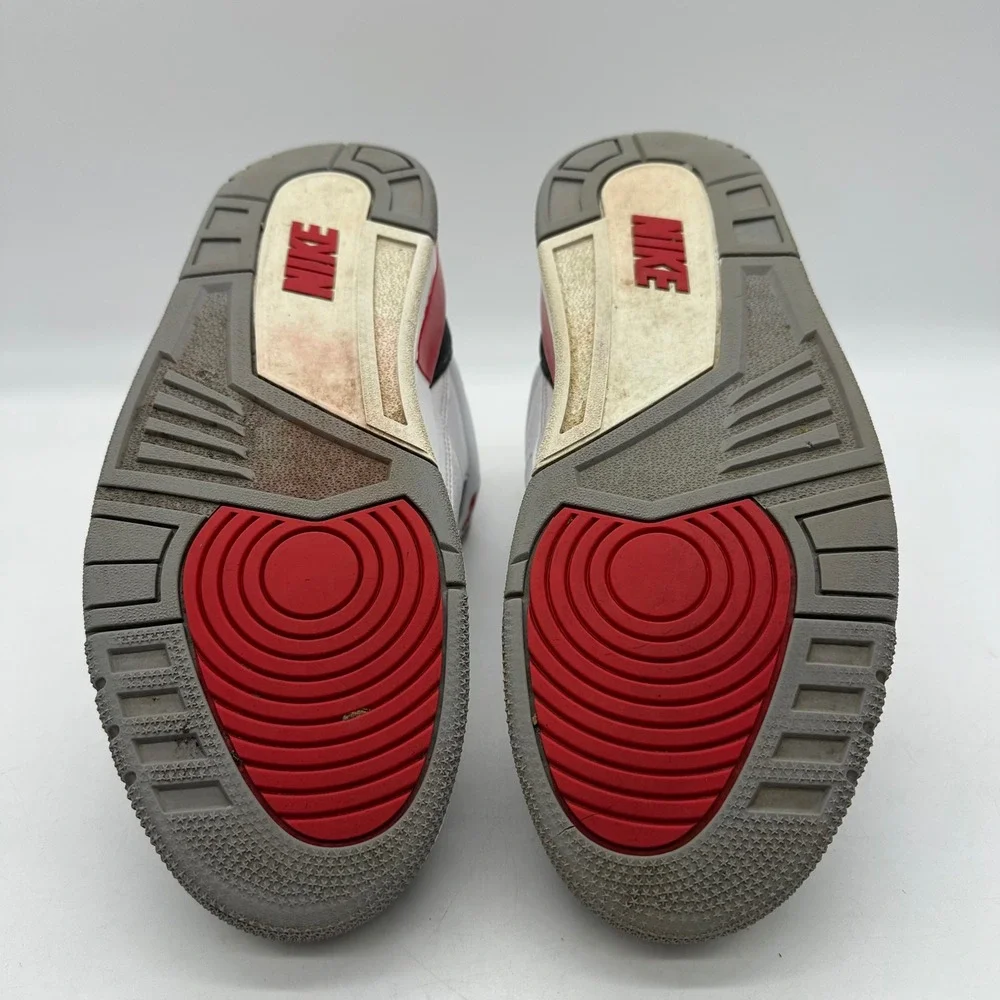 Nike Air Jordan DN3707-160 Mens Size 11 Retro 3 Fire Red Elephant Print Sneakers